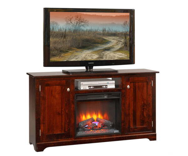 TV Stand with 23" Fireplace