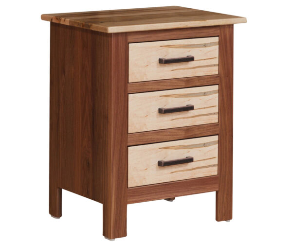 Sierra 3 Drawer Nightstand