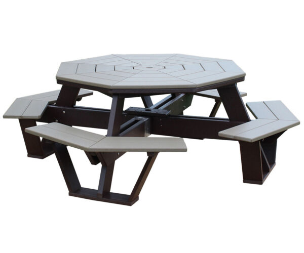 EZ Access 54" Octagon Picnic Table