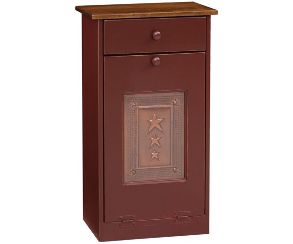 Trash Bin Cabinet With Tin