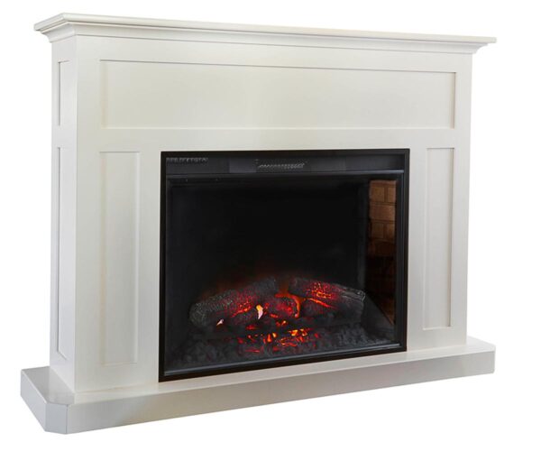 Fireplace Mantel with 33" Insert
