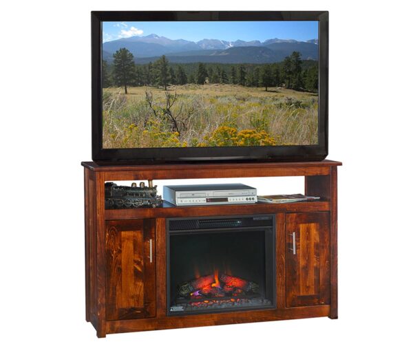TV Stand with 23" Fireplace