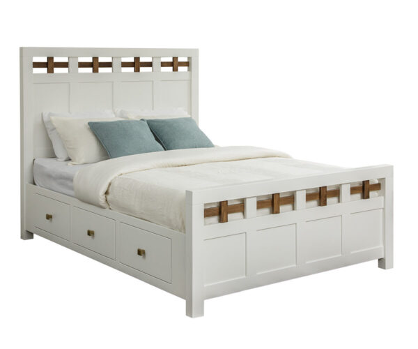 Alto Bed With Storage Rails