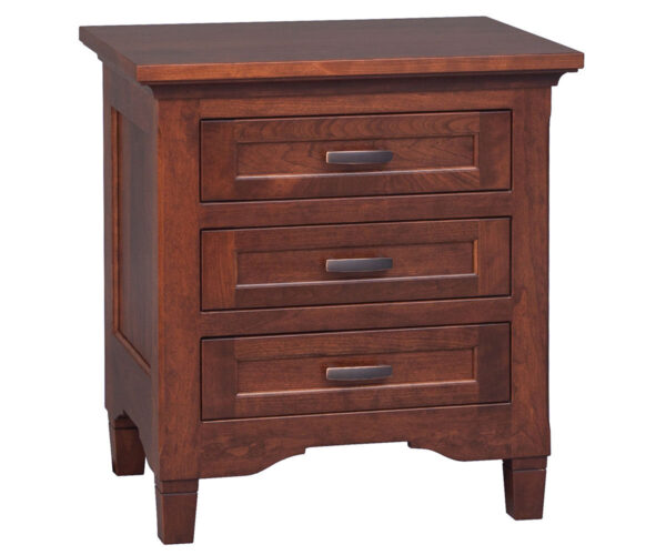 Lexington 3 Drawer Nightstand