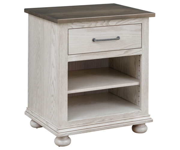 Hickory Grove 1 Drawer/Open Shelf Nightstand